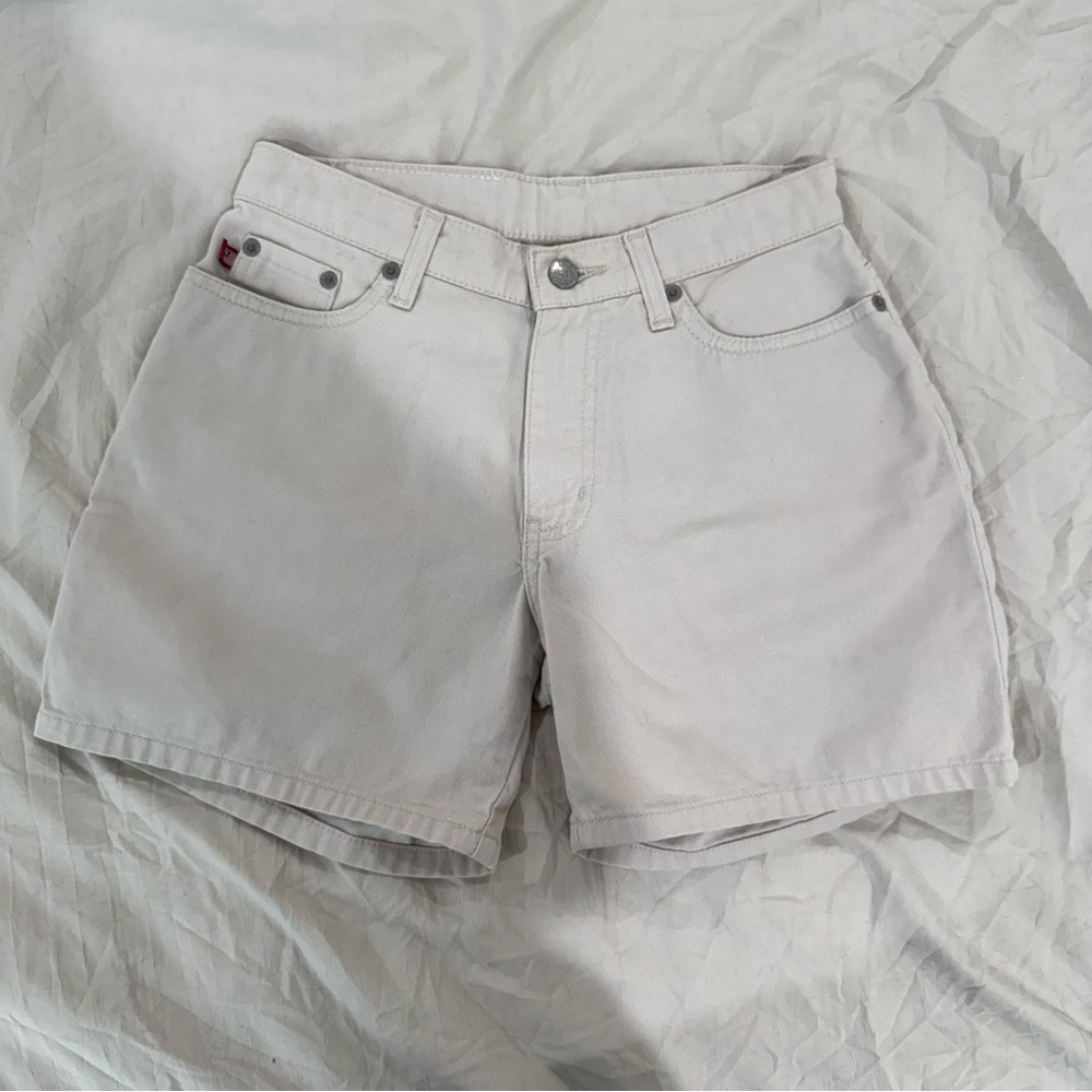 Polo Jeans Co Ralph Lauren Denim Shorts Women’s Vintage 90s Beige‎ Tan